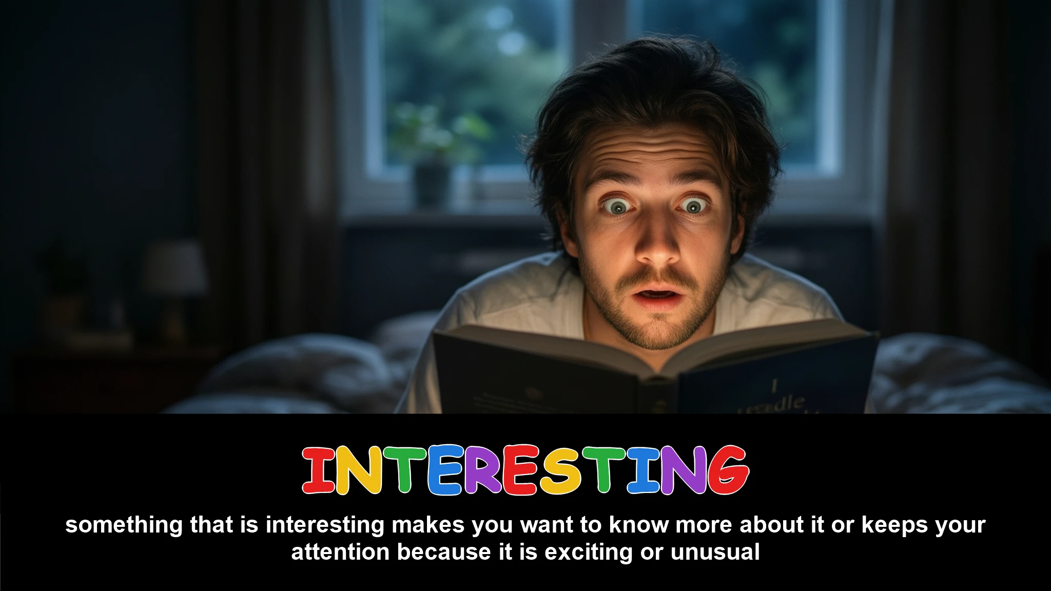 English Illustration for interesting
